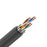 7919A CAT5E Industrial Grade DataTuff®, 24 AWG 4 Pair, Twisted Pair Cable - 1000 FT, Black