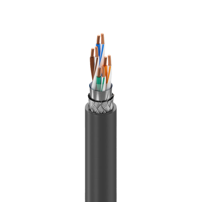 7957A CAT5E Industrial Grade DataTuff® Dual Shielded Solid, 100mhz Bulk Cable - 1000ft