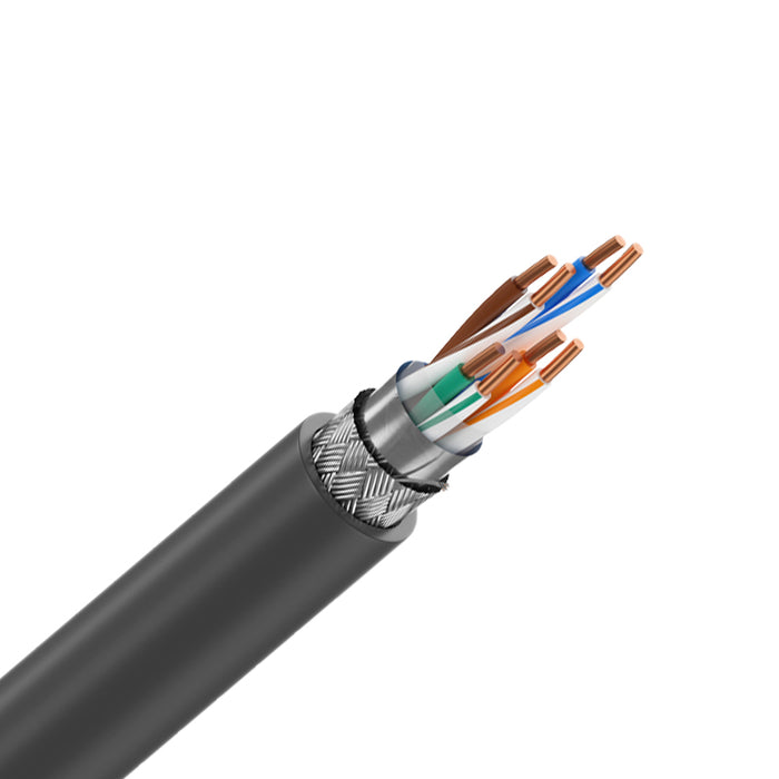 7957A CAT5E Industrial Grade DataTuff® Dual Shielded Solid, 100mhz Bulk Cable - 1000ft