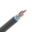 7958A - DataTuff® Cat5E Shielded Solid Industrial Grade PVC, 24 AWG - 200MHz - 1000 FT, Black