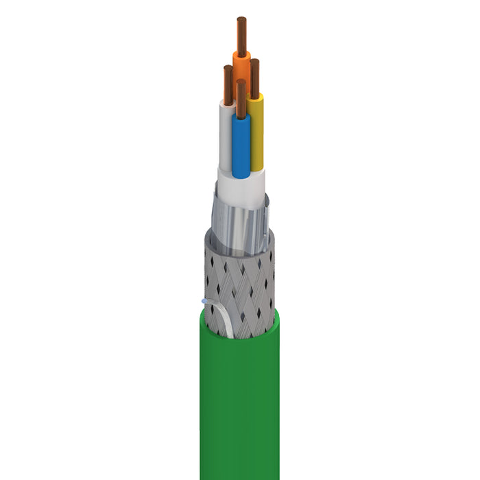 7960A DataTuff® CAT 5E Industrial, 22 AWG, 4c, SF/Utp, Profinet, Type A Twisted Cable - 1000ft