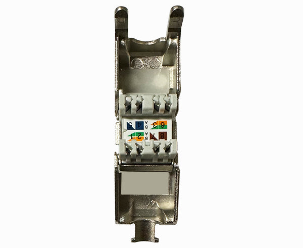 CAT6A RJ45 Keystone Jack, Shielded, MIG+ 10G Rated