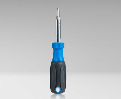 6-in-1 Multi-Bit Screwdriver with Phillips and Slotted Bits