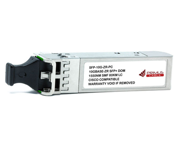 Advanced 10G SFP Module: 1550nm, 80km, Fully Compatible with CISCO Devices