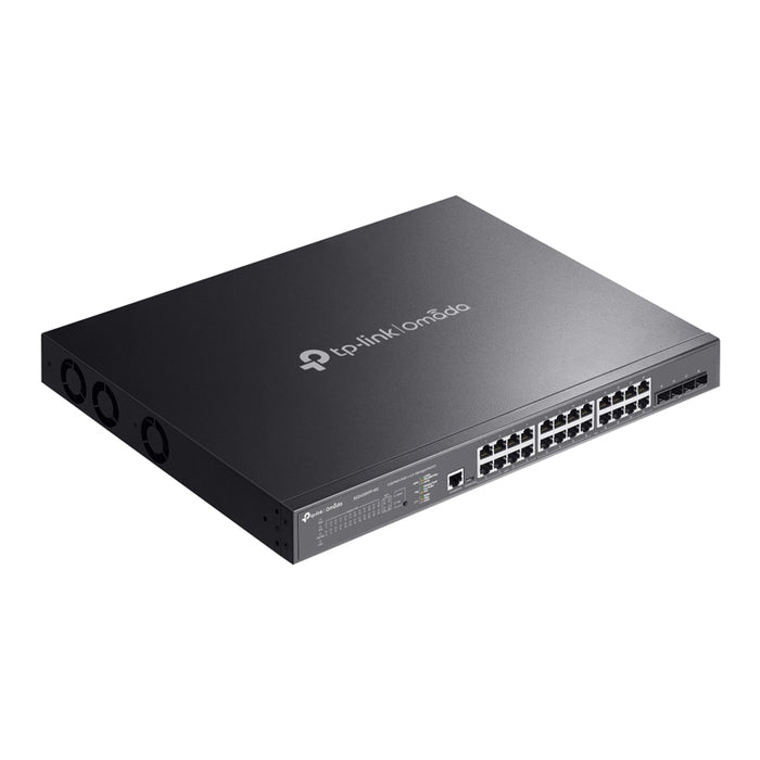 SG3428XPP-M2, Omada 24-Port 2.5GBASE-T and 4-Port 10GE SFP+ L2+ Managed Switch with 16-Port PoE+ & 8-Port PoE++