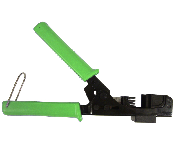 One Push Punch-Down for U-Style Jacks For K53- & K63- 90 degree Keystone Jacks - Green Handle