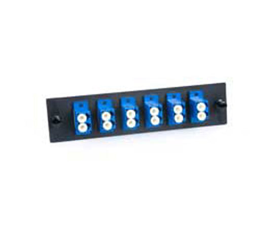 Wall Mount Fiber Patch Panel, Single Door, Up to 12 Ports — Primus Cable