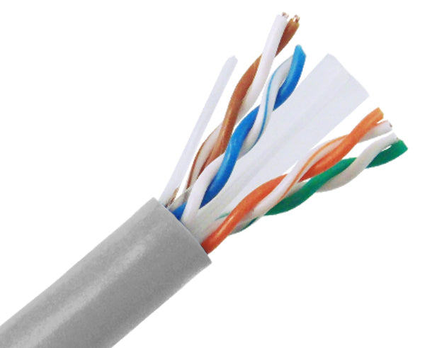 Cat6a Bulk Cable - MIG+ 10G, (U/UTP) CMR, 23AWG 8/C Solid BC