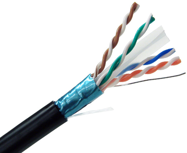 Category 6a GigE Double Shielded High Flex Ethernet Cable, GigE / RJ45, 2M