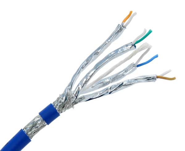 CAT8.1 Dual Shielded Bulk Ethernet Cable, 40G Riser CMR — Primus Cable