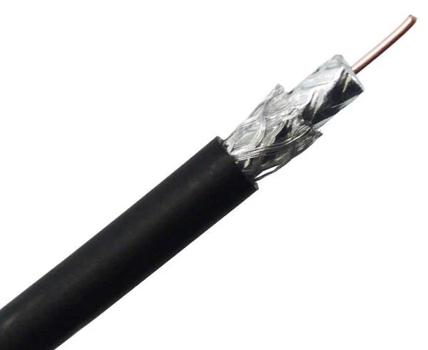 Cable Coaxial Rg6 Negro