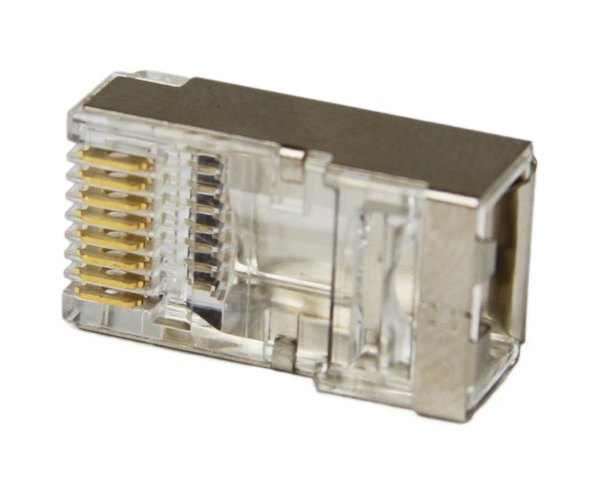 Shielded CAT6A RJ45 Field Termination Plug — Primus Cable