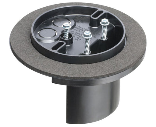 Round Side Mount Screw-On Vapor Boxes For Fans or Fixtures  for standard drywall