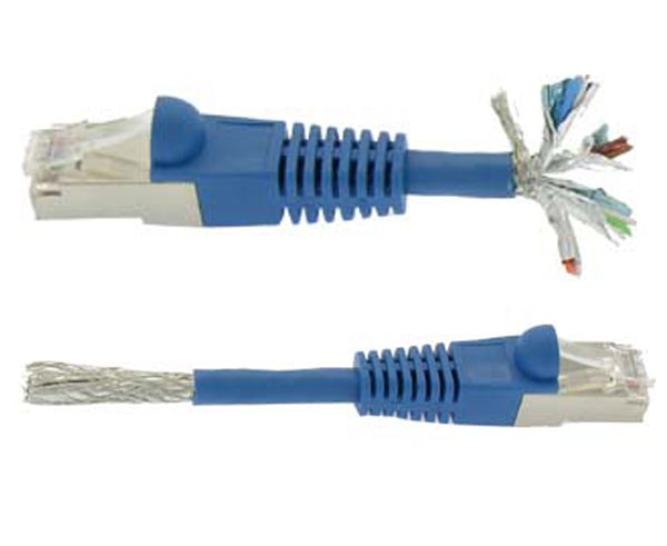 Cable RJ45 Cat 7 S/FTP (jaune) - 10 m - Câble RJ45 Générique sur