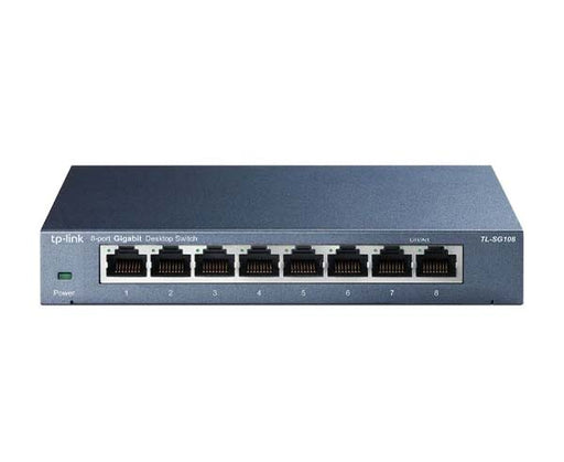 LJCM Ethernet Switch,Gigabit Network Switch 2 Port 10 100 1000Mbps